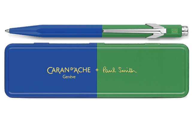 Stylo Bille 849™ PAUL SMITH Cobalt Blue & Emerald Green Édition Spéciale