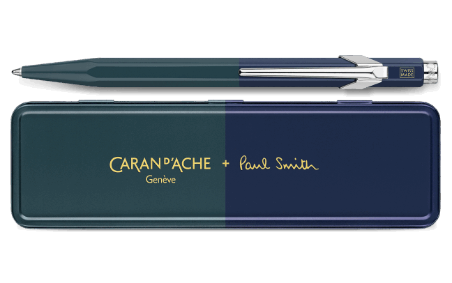 849™ PAUL SMITH Racing Green & Navy Blue Ballpoint Pen Special Edition