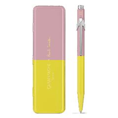 849™ PAUL SMITH Chartreuse Yellow & Rose Pink Ballpoint Pen Special Edition