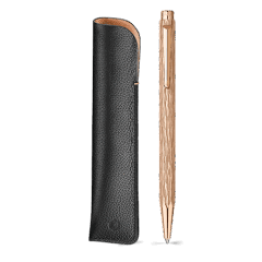 ECRIDOR™ VENETIAN Set Rose Gold Ballpoint Pen & Leather Case - Special Edition