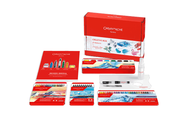 Assortiment de produits Creative Box + 3 cours en ligne