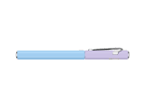 849™ PAUL SMITH Sky Blue & Lavender Purple Fountain Pen (F) - Limited Edition