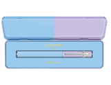 849™ PAUL SMITH Sky Blue & Lavender Purple Fountain Pen (F) - Limited Edition