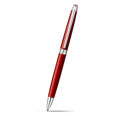 Rouge Carmin LEMAN™ SLIM Ballpoint Pen