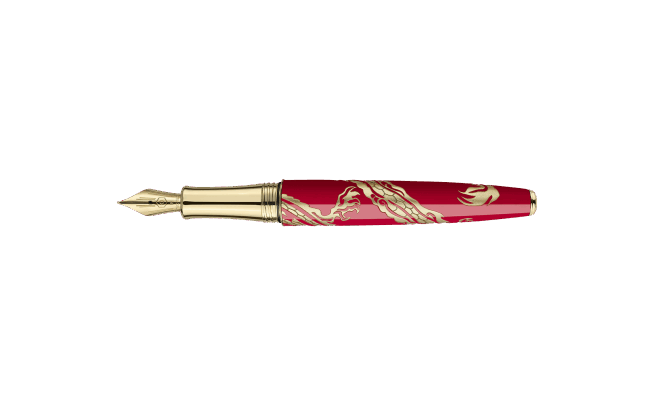 Red DRAGON Fountain Pen Limited Edition